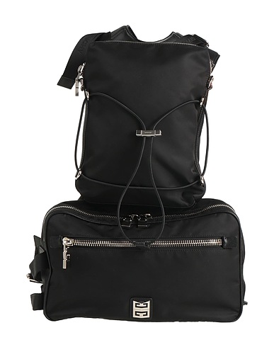 GIVENCHY バックパック ブラック ナイロン 90% / アクリル 10%