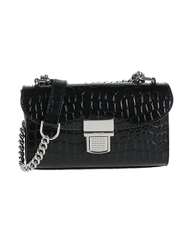 MSGM Cross-body bags Black 100% Polyurethane