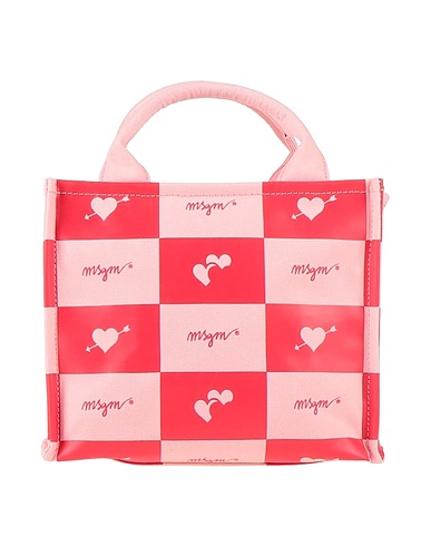 MSGM Handbag Pink 100% Cotton
