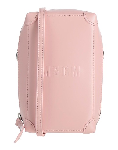 MSGM Across-body bag Pink 100% Polyurethane