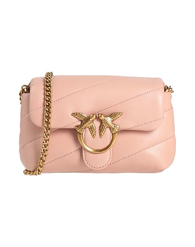 PINKO Cross-body bags Blush Sheepskin