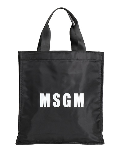 MSGM Handbag Black 100% Polyamide
