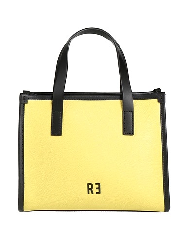 RƎBELLE Borsa a mano Giallo Pelle