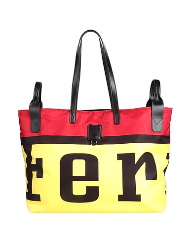 FERRARI Borsa a spalla Giallo 100% Poliestere