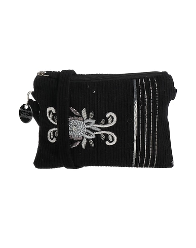 ALESSIA SANTI Sac bandoulière NERO 100% Coton