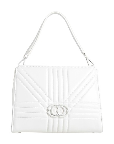 LA CARRIE Borsa a mano Bianco Pelle