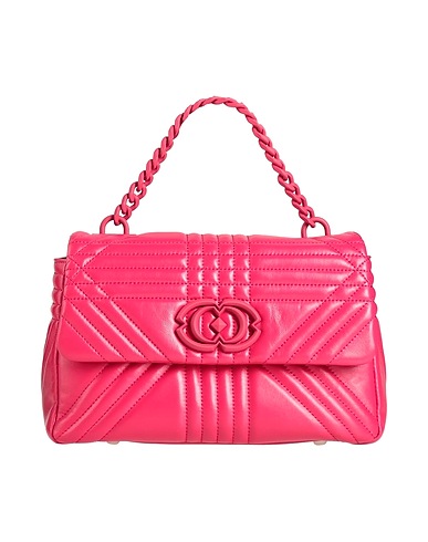 LA CARRIE Borsa a mano Fucsia Pelle