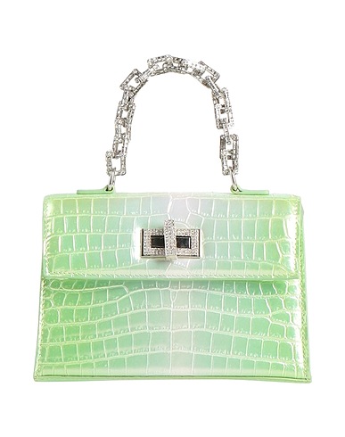 GEDEBE Handbag Light green Textile fibres