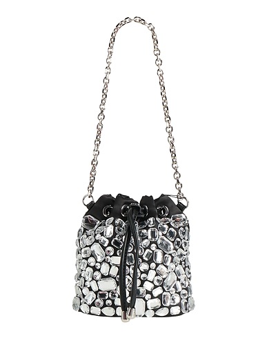LA CARRIE Handbag Black Textile fibres