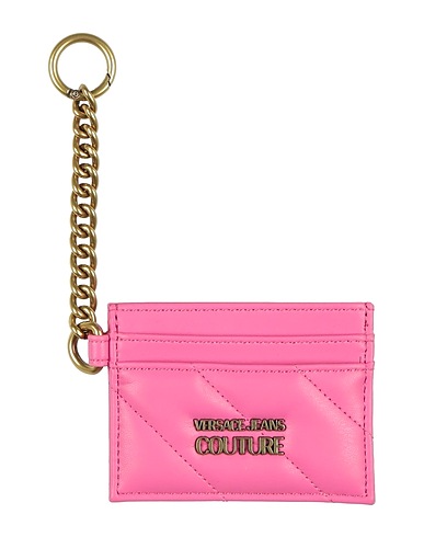 VERSACE JEANS COUTURE PICCOLA PELLETTERIA Fucsia 100% Poliestere, Resina poliuretanica