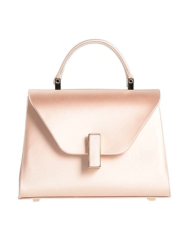 VALEXTRA Handbag Blush 72% Viscose, 28% Silk, Calfskin, Brass