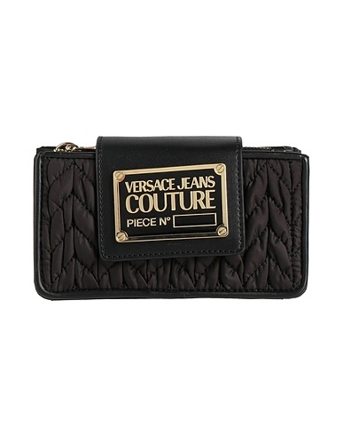 VERSACE JEANS COUTURE Handbag Black 100% Polyester
