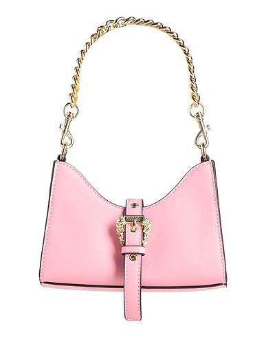 VERSACE JEANS COUTURE Handbag Pink 100% Polyester, Polyurethane resin