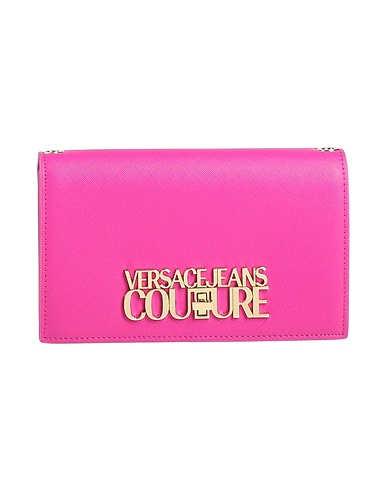 VERSACE JEANS COUTURE Handbag Fuchsia 100% Polyester