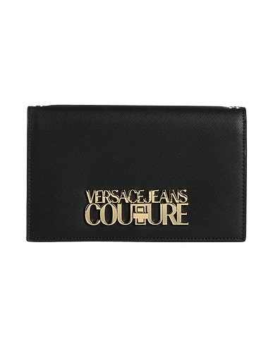VERSACE JEANS COUTURE Handbag Black 100% Polyester