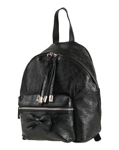 MONNALISA Rucksack & bumbag Black Leather