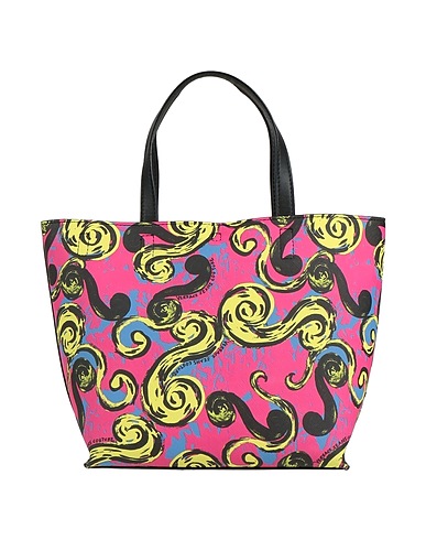 VERSACE JEANS COUTURE Handtasche Fuchsia 100% Polyester, Poliurethan-Harz