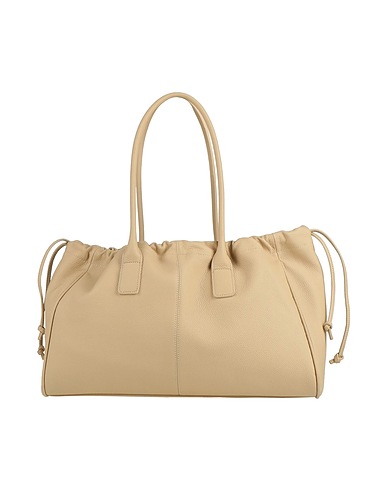 SEVENTY VENEZIA Handbag Beige Leather