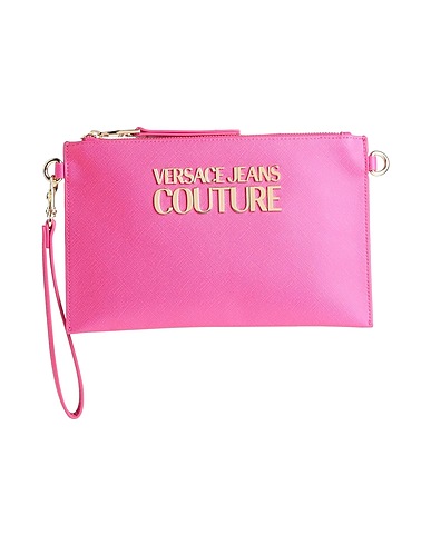 VERSACE JEANS COUTURE Handtasche Fuchsia 100% Polyester, Poliurethan-Harz