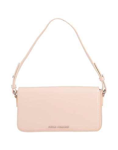 CHIARA FERRAGNI Handbag Pink 100% Polyester, Polyurethane resin