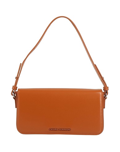 CHIARA FERRAGNI Handtasche Braun 100% Polyester, Poliurethan-Harz