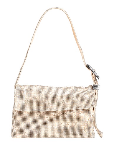 BENEDETTA BRUZZICHES Handbag Gold Other Fibres