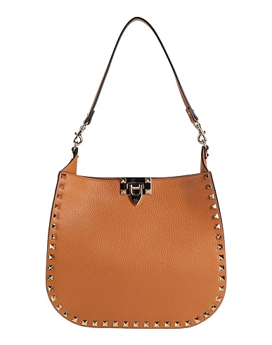 VALENTINO GARAVANI Handtasche Braun Leder