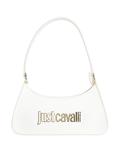 JUST CAVALLI Handbag Ivory 100% Polyester