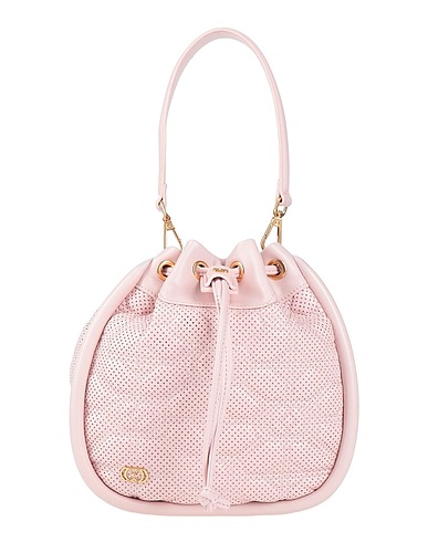 LA CARRIE Borsa a mano Rosa Pelle