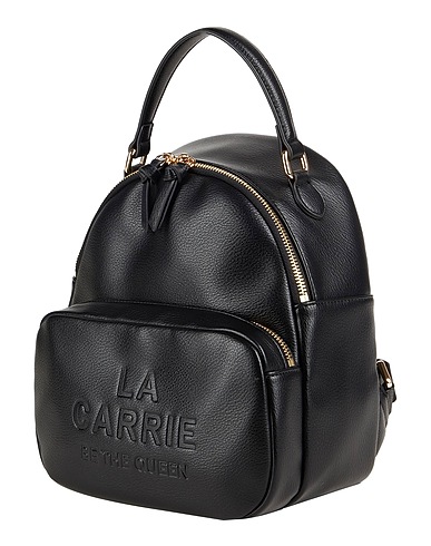 LA CARRIE Rucksacks Black Polyurethane