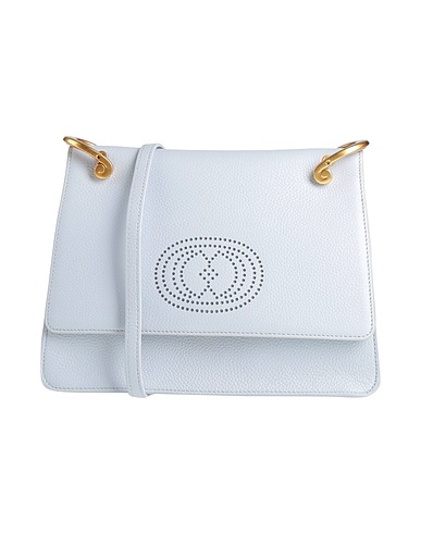 LA CARRIE Borsa a tracolla Celeste Pelle