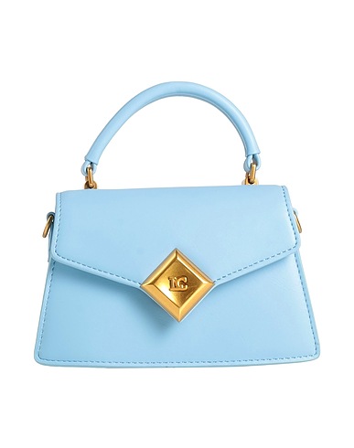 LA CARRIE Handbag Sky blue Polyurethane