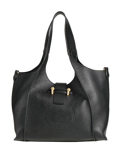 LA CARRIE Handbag Black Leather