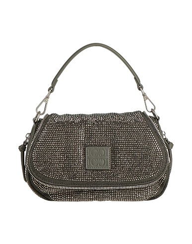 LA CARRIE Handbag Charcoal Textile fibers