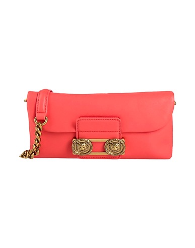 JUST CAVALLI Borsa a tracolla Corallo 100% Poliestere, Resina poliuretanica