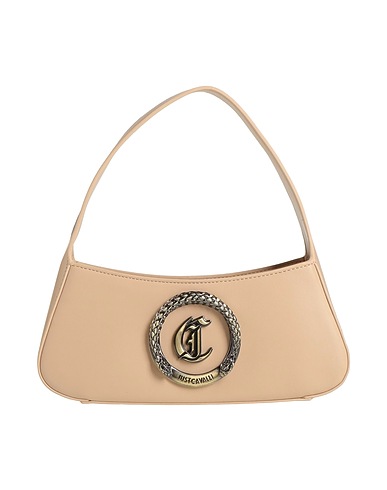 JUST CAVALLI Borsa a mano Beige 100% Poliestere, Resina poliuretanica