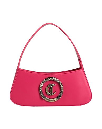JUST CAVALLI Borsa a mano Fucsia 100% Poliestere, Resina poliuretanica