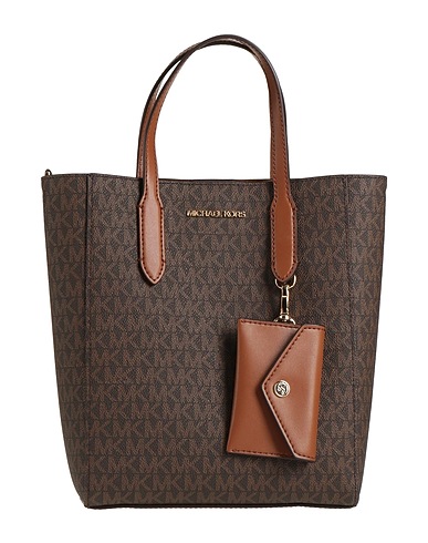 MICHAEL MICHAEL KORS Handbag Chocolate brown 88% PVC - Polyvinyl chloride, 9% Polyester, 2% Cotton, 1% Polyacrylic