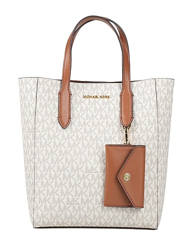 MICHAEL MICHAEL KORS Handbag Beige 88% PVC - Polyvinyl chloride, 9% Polyester, 2% Cotton, 1% Polyacrylic