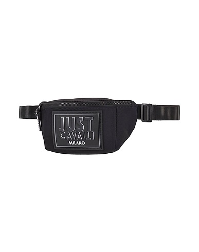 JUST CAVALLI Belt Bags Black 100% Polyester
