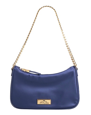 ELISABETTA FRANCHI Handbag Midnight blue 100% Polyamide, Polyester