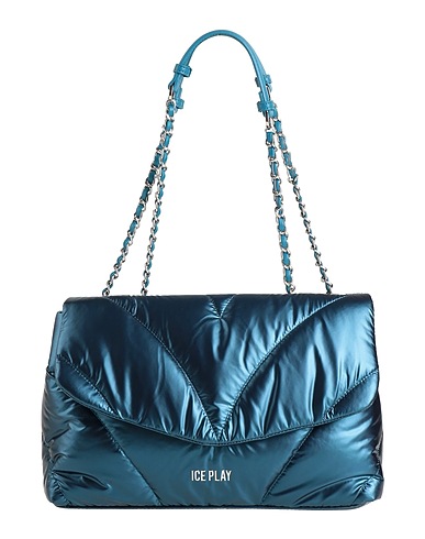 ICE PLAY Shoulder bag Deep teal 100% Polyamide