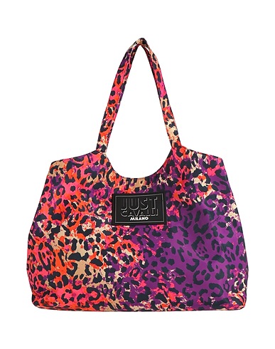 JUST CAVALLI Schultertasche Violett 100% Polyester