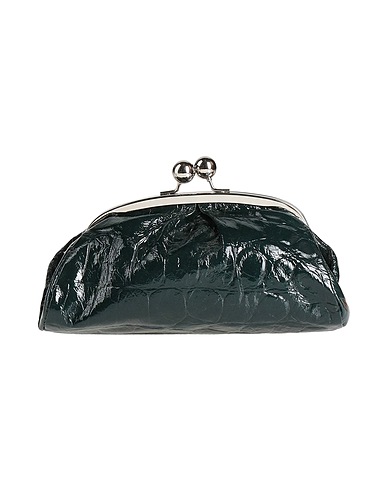 LAURA DI MAGGIO Borsa a mano Verde scuro Pelle