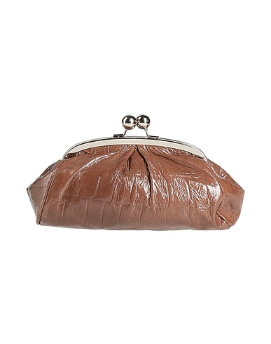 LAURA DI MAGGIO Borsa a mano Khaki Pelle