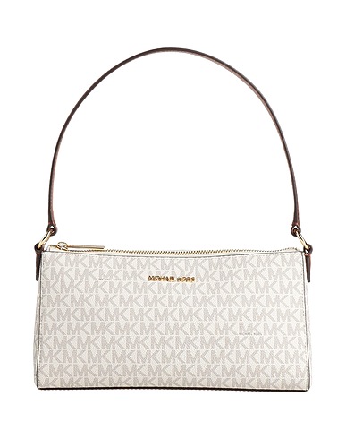 MICHAEL MICHAEL KORS Borsa a mano Avorio Fibre tessili