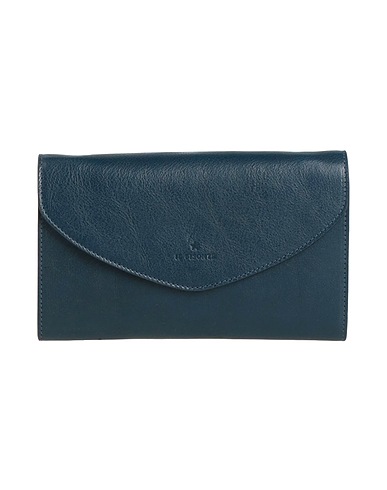 IL BISONTE Handbag Midnight blue Leather