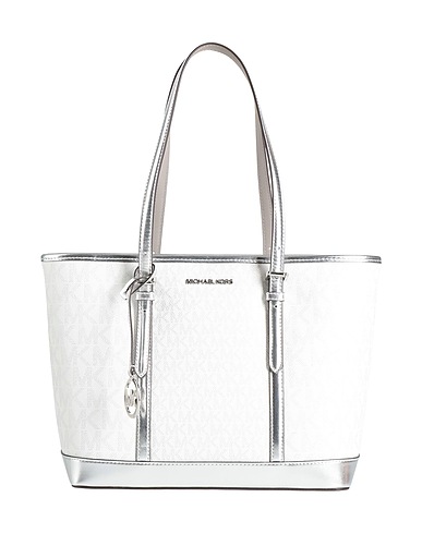 MICHAEL MICHAEL KORS Handbag White Textile fibers