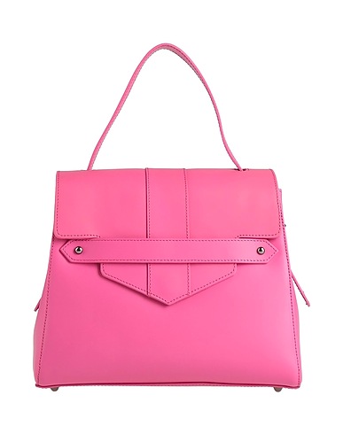 LAURA DI MAGGIO Handbag Magenta Leather