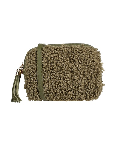 LAURA DI MAGGIO Borsa a tracolla Verde militare Pelle